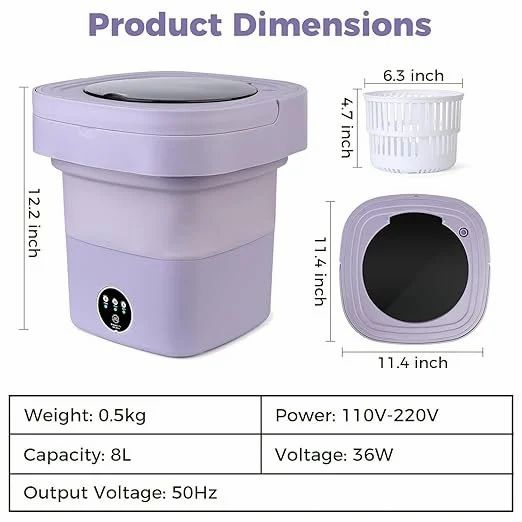 Portable Mini Washing Machine